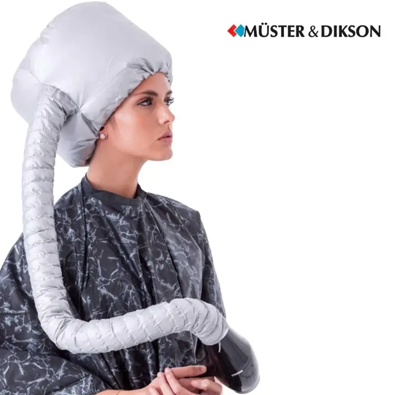 Muster drying cap for hair dryer