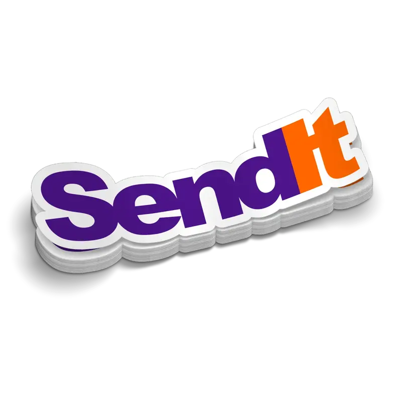 Send It - Hard Hat Decal