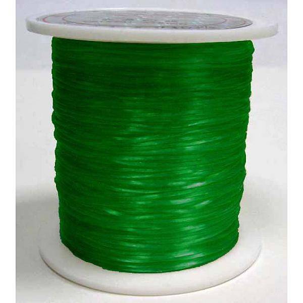 Flat Elastic Crystal String
