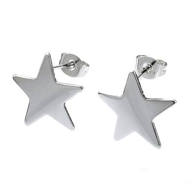 Tarnish Resistant 201 Stainless Steel Stud Earrings