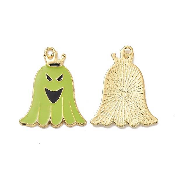 Halloween Theme Rack Plating Alloy Enamel Pendants