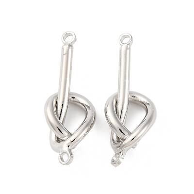 Alloy Knot Connector Charms