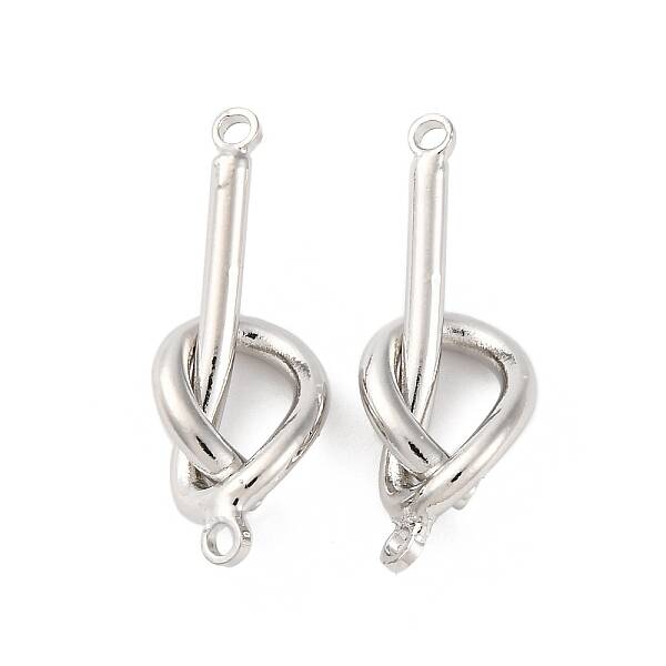 Alloy Knot Connector Charms