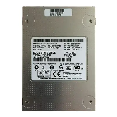 00UP024 Lenovo 128GB Multi-Level Cell SATA 6Gb/s 2.5-Inch Solid State Drive