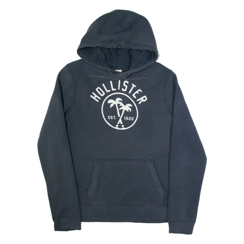HOLLISTER Mens Blue Hoodie M