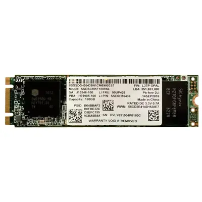 00UP426 Lenovo 180GB Triple-Level Cell SATA 6Gb/s M.2 2280 Solid State Drive
