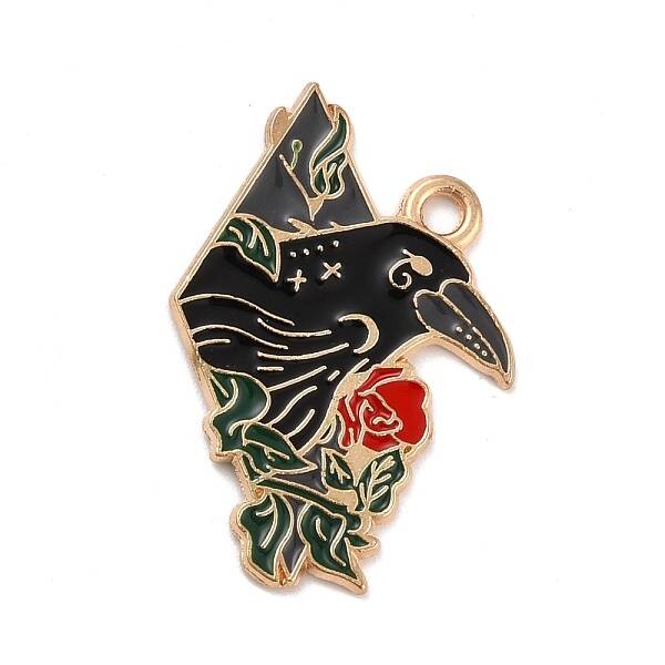 Alloy Enamel Pendants
