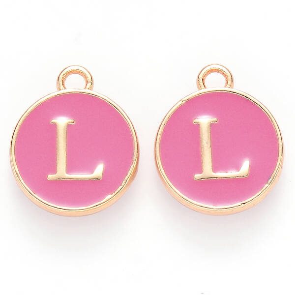 Golden Plated Alloy Enamel Charms