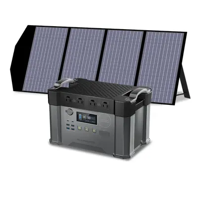 ALLPOWERS S2000 Pro 2400W Solar Generator (PV 140W) S2000 PRO+2PCS SP029 140W Solar Panel