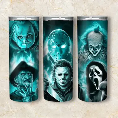 Horror characters 20oz tumbler