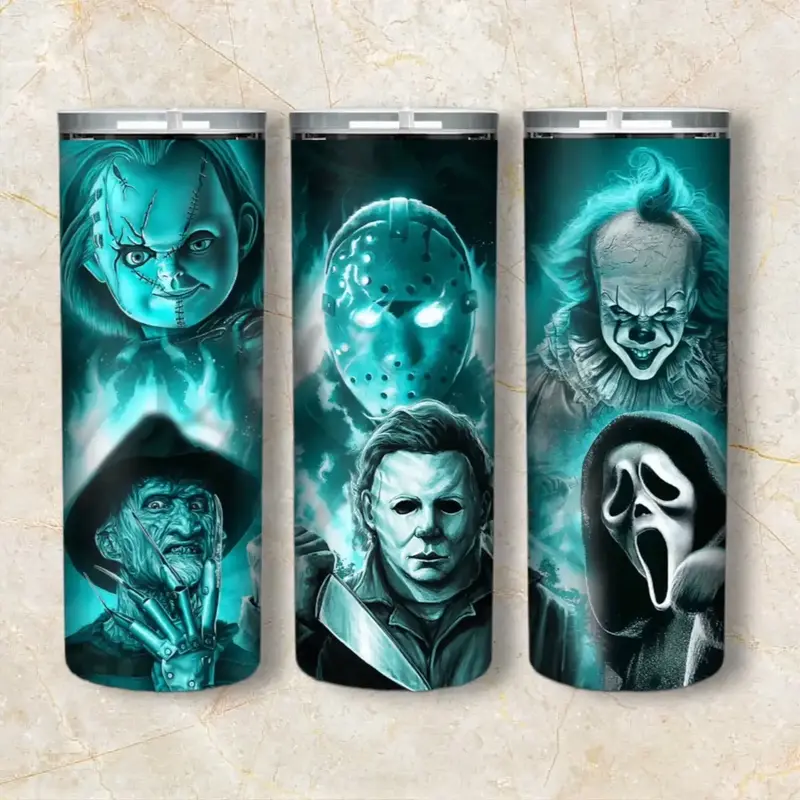 Horror characters 20oz tumbler