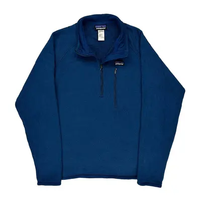 Patagonia Fleece - Medium Blue Polyester | Size: medium