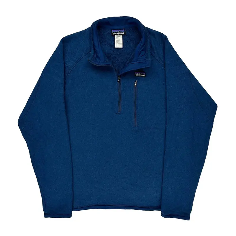 Patagonia Fleece - Medium Blue Polyester | Size: medium