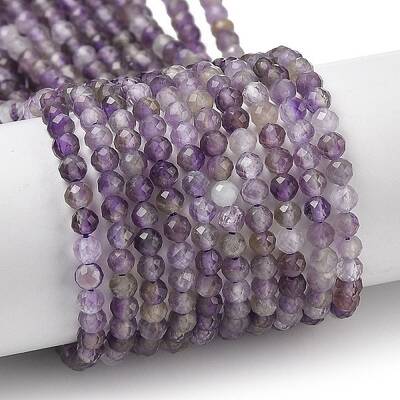 Natural Amethyst Beads Strands