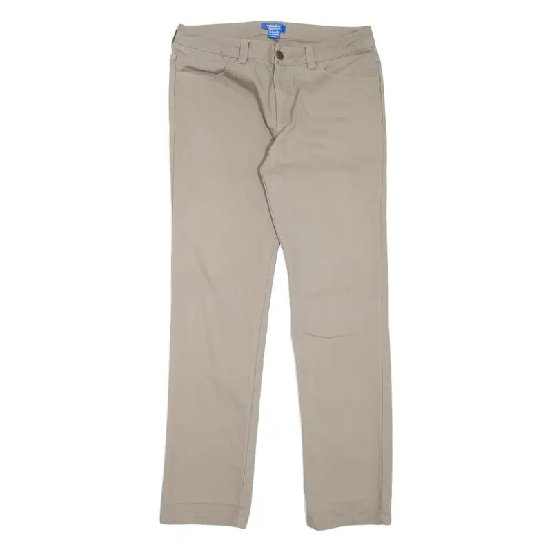 ADIDAS Mens Trousers Grey Slim Straight W33 L34