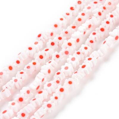 Handmade Millefiori Glass Bead Strands