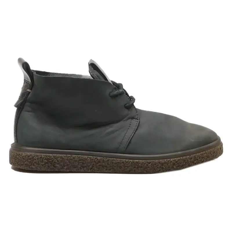 ECCO Desert Boots Grey Suede Womens UK 3