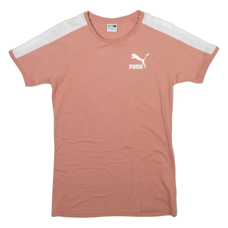 PUMA Mens T-Shirt Pink S