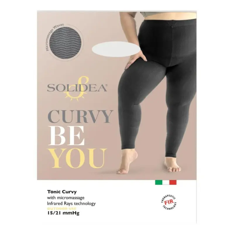 Solidea Be You Bamboo Tonic Curvy Stretch Leggings Ribes 1S-XL