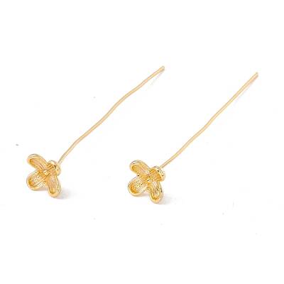 Brass Flower Head Pins