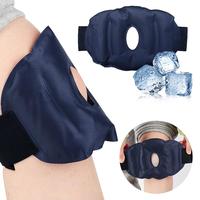 Reusable Knee Ice Pack, 1 Count Nylon Gel Knee Ice Pack, Dual Temperature Ice Pack for Knee Relief and Relaxation After Daily...