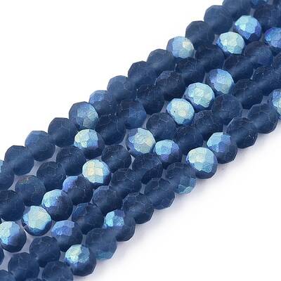Transparent Glass Beads Strands