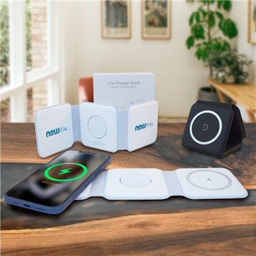 10 Promotional Chi-Charge Stack Foldable 3-In-1 Fast Charge Mat ...