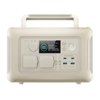 ALLPOWERS R600 Portable Power Station 600W 299Wh LiFeP04 Battery R600-Beige