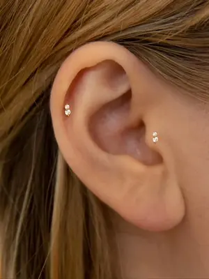 925 Sterling Silver Fashionable Artificial Zircon Inlaid Earrings, Casual Jewelry for Women, Trendy All-match & Exquisite Jew...