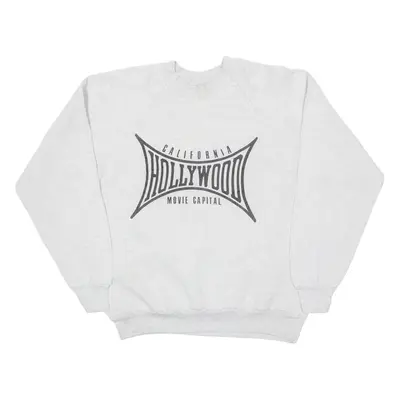 ONEITA California Hollywood Womens Sweatshirt Grey USA L