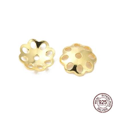 925 Sterling Silver Bead Caps