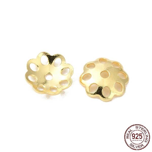 925 Sterling Silver Bead Caps