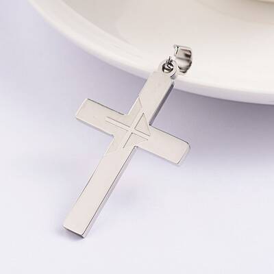 Tarnish Resistant Cross 304 Stainless Steel Pendants