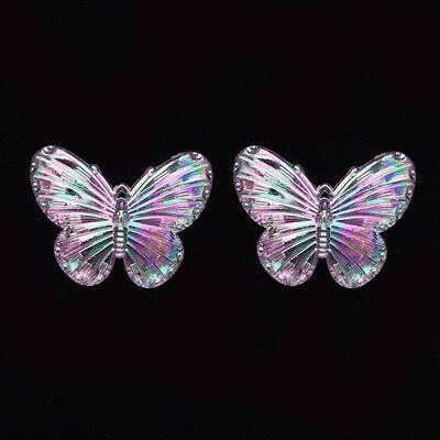 Electroplate Acrylic Pendants