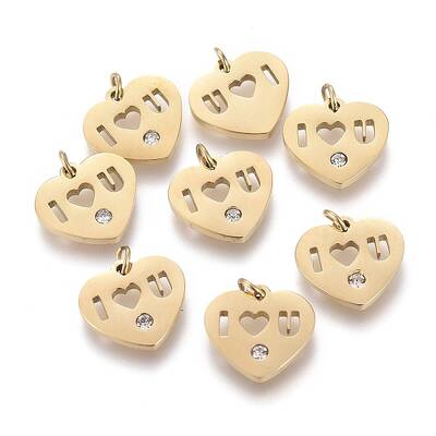 316 Surgical Stainless Steel Charms