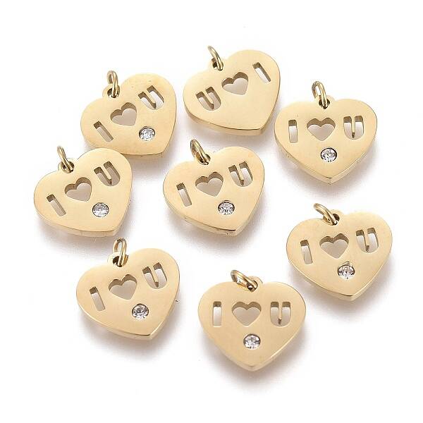 316 Surgical Stainless Steel Charms