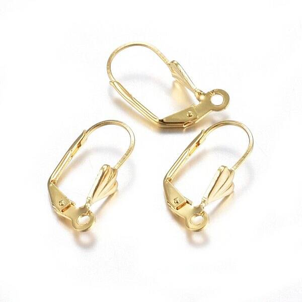 304 Stainless Steel Leverback Earring Findings
