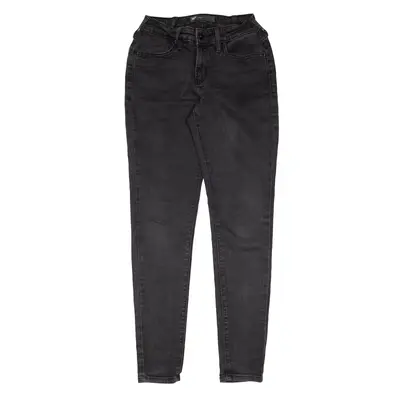 LEVI'S Legging Jeans Black Denim Slim Skinny Womens W22 L29