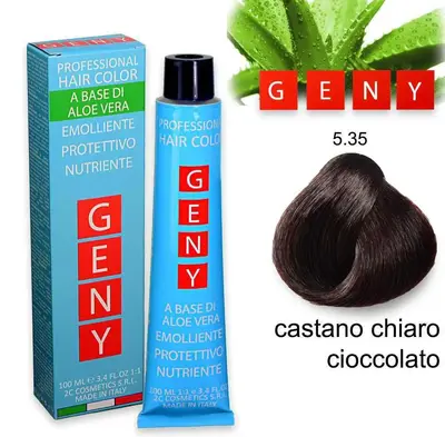 Geny Professional Tintura 100 Ml Castano Chiaro Cioccolato 5.35