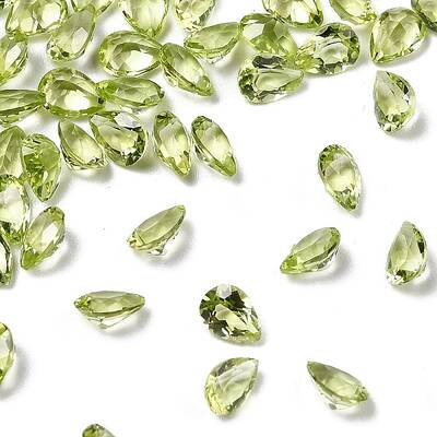 Faceted Natural Peridot Cabochons