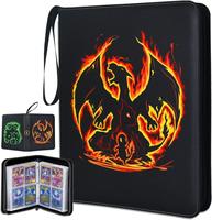 Charizard Venusaur Pokemon Card Binder Album Pocket 400 Trading Card Case