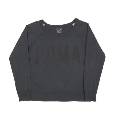 PUMA Sweatshirt Grey Womens UK 12