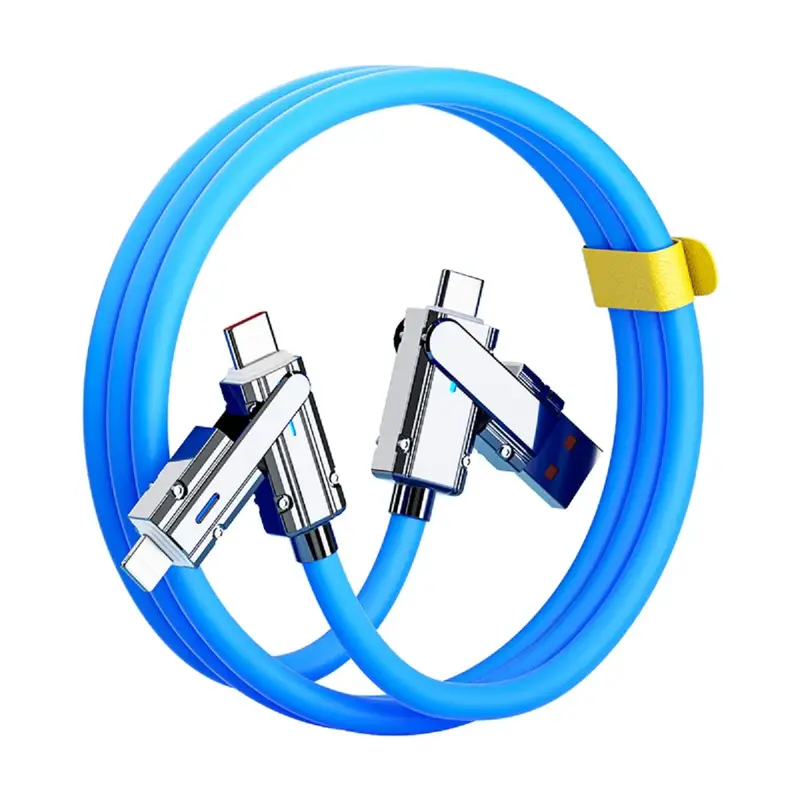 [ Buy 1 Get 1 Free charger ] Durable Fast Charger Mobile Charging Cord for Smartphone Cellphone Combo Lightning USB C Competi...