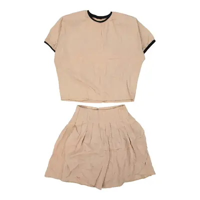 Unbranded Co-Ord - Medium Beige Viscose Blend
