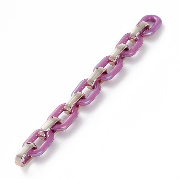 Handmade Opaque Acrylic Cable Chains
