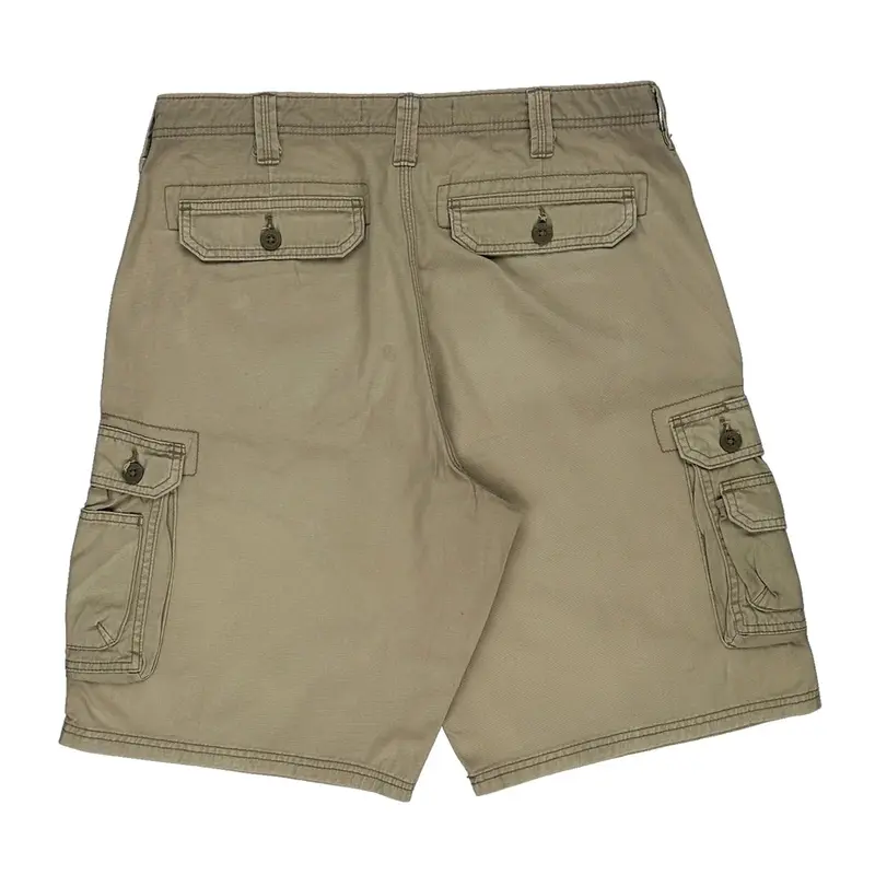 Lee Cargo Shorts - 34W 11L Beige Cotton | Size: 34″ waist