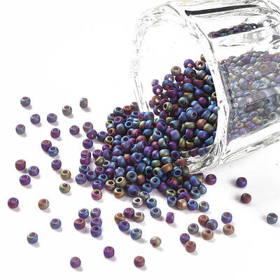 12/0 Grade A Round Glass Seed Beads