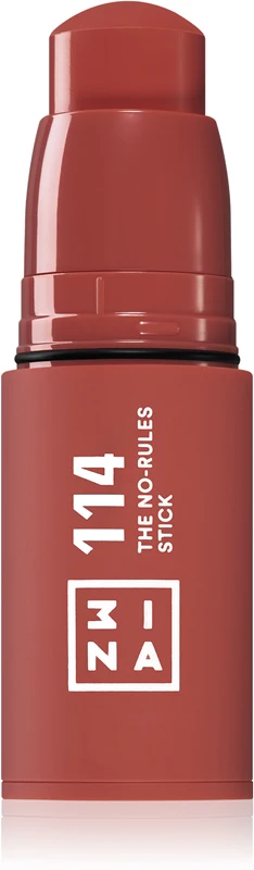 3INA The No-Rules Stick multifunctional pencil for eyes, lips and face color 114 - light brown 5 g