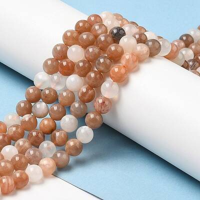 Natural Multi-Moonstone Beads Strands