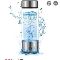 Reusable Detachable Lid Hydrogen Water Bottle
